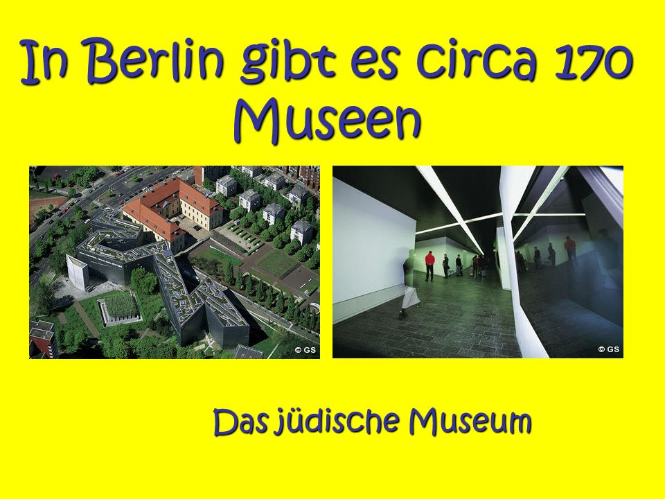 In Berlin gibt es circa 170 Museen