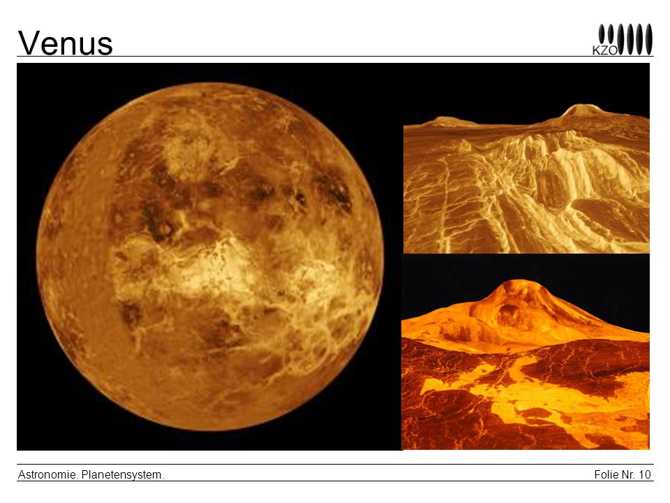 Venus Astronomie. Planetensystem.