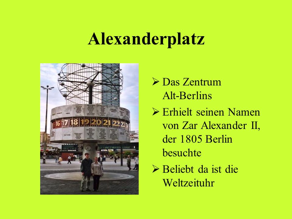 Alexanderplatz Das Zentrum Alt-Berlins