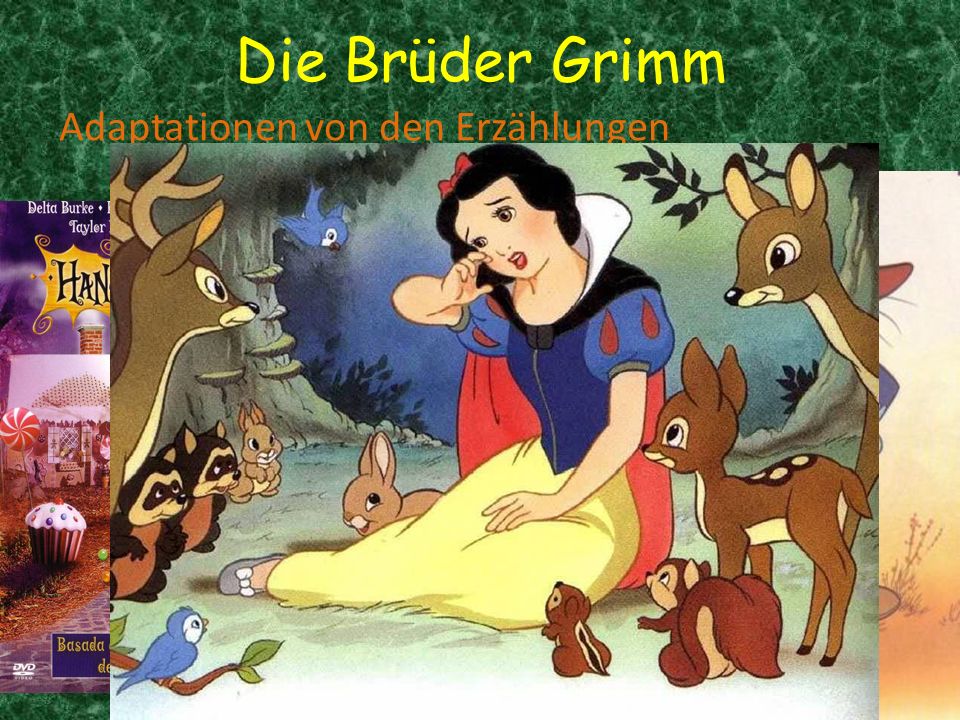 Die Brüder Grimm Adaptationen von den Erzählungen