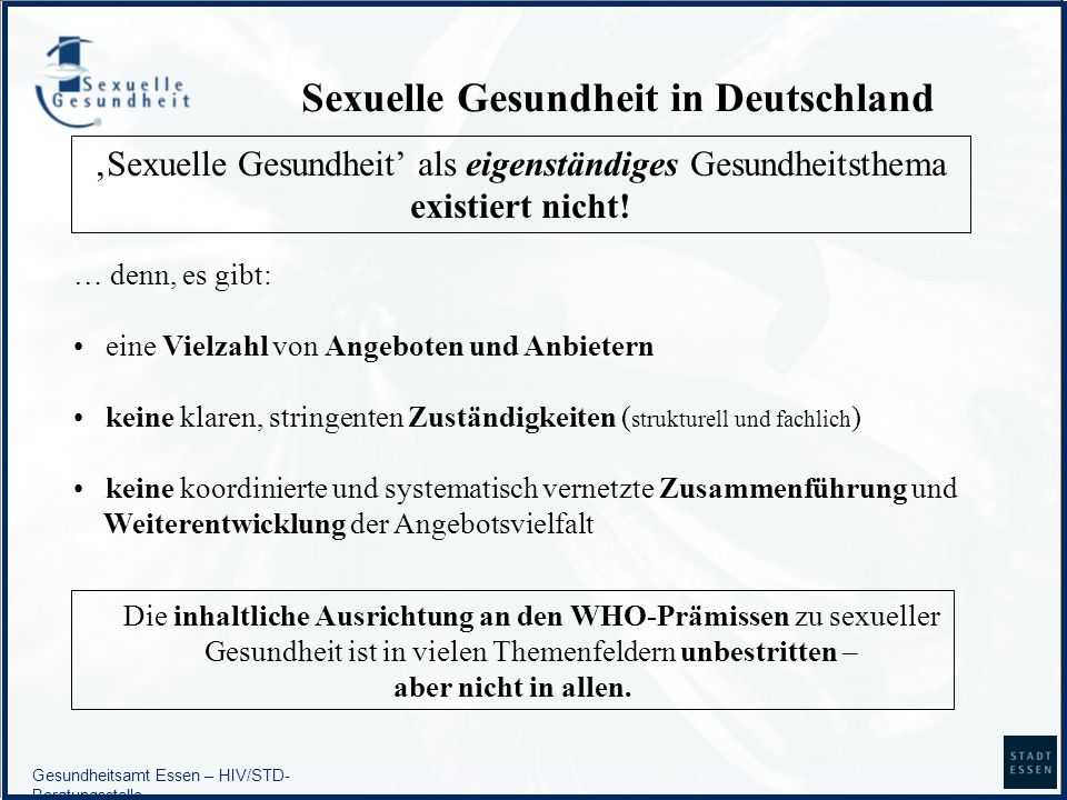 Sexuelle Gesundheit in Deutschland