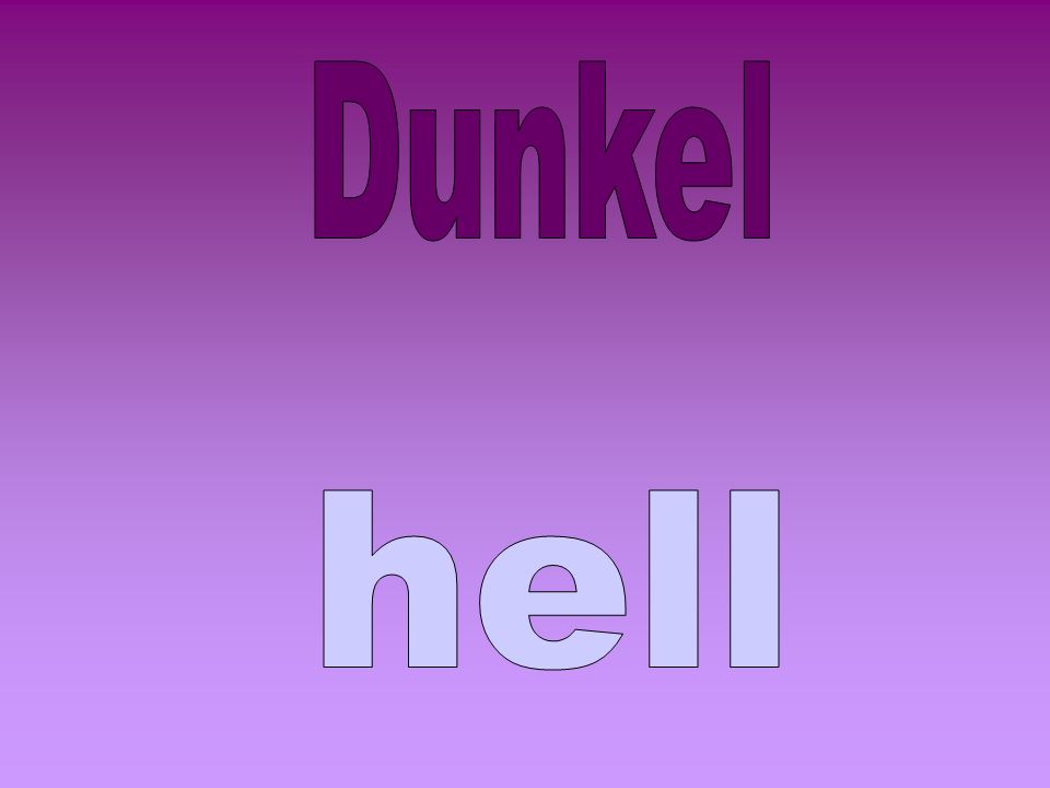 Dunkel hell