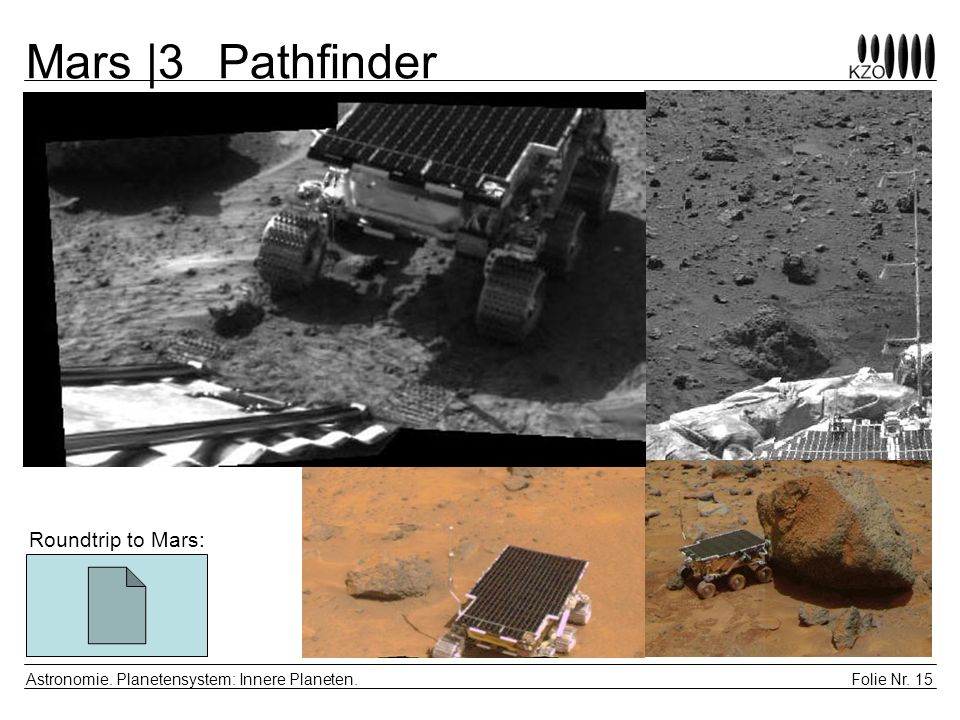 Mars |3 Pathfinder Roundtrip to Mars: