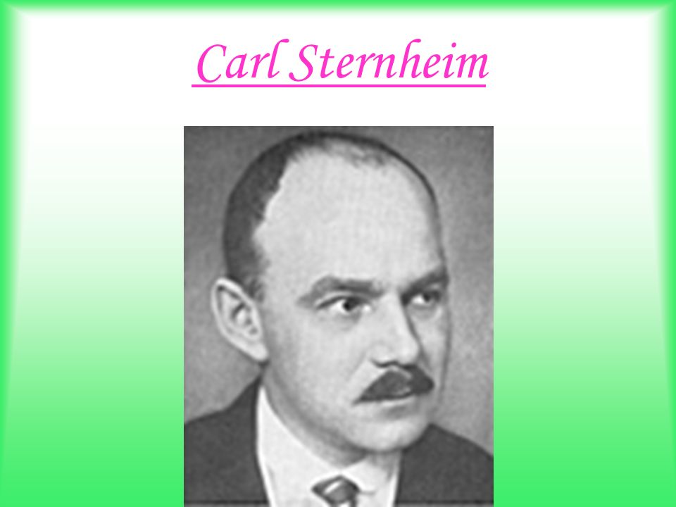 Carl Sternheim