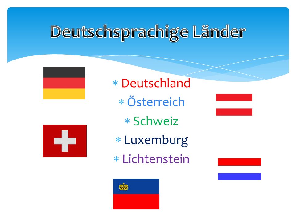 Deutschsprachige Länder