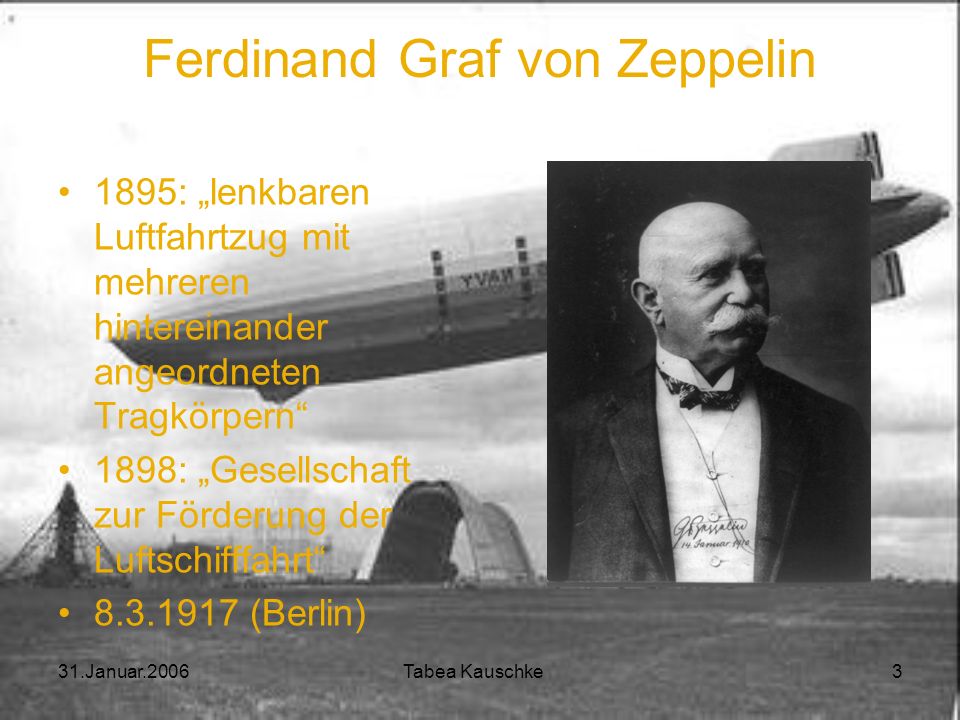 Ferdinand Graf von Zeppelin
