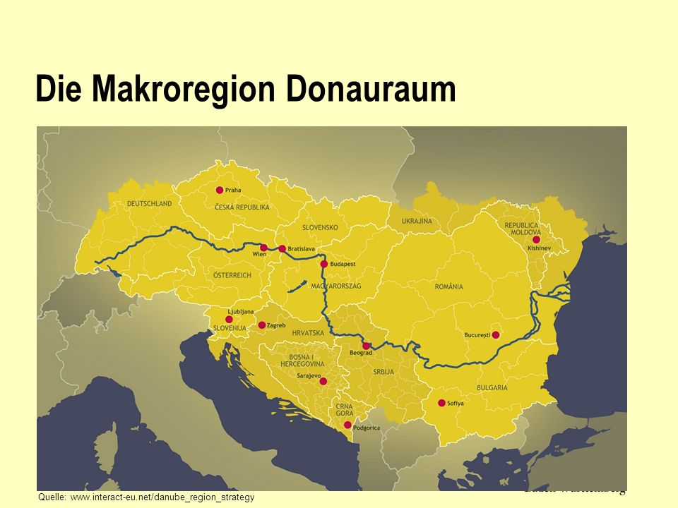 Die Makroregion Donauraum