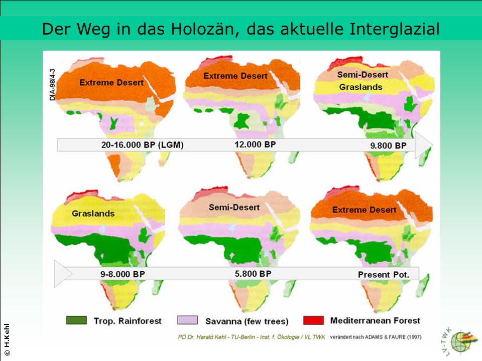 Der Weg in das Holozän, das aktuelle Interglazial