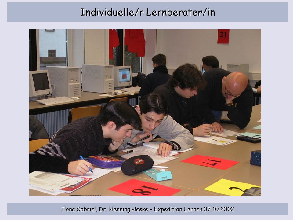 Individuelle/r Lernberater/in