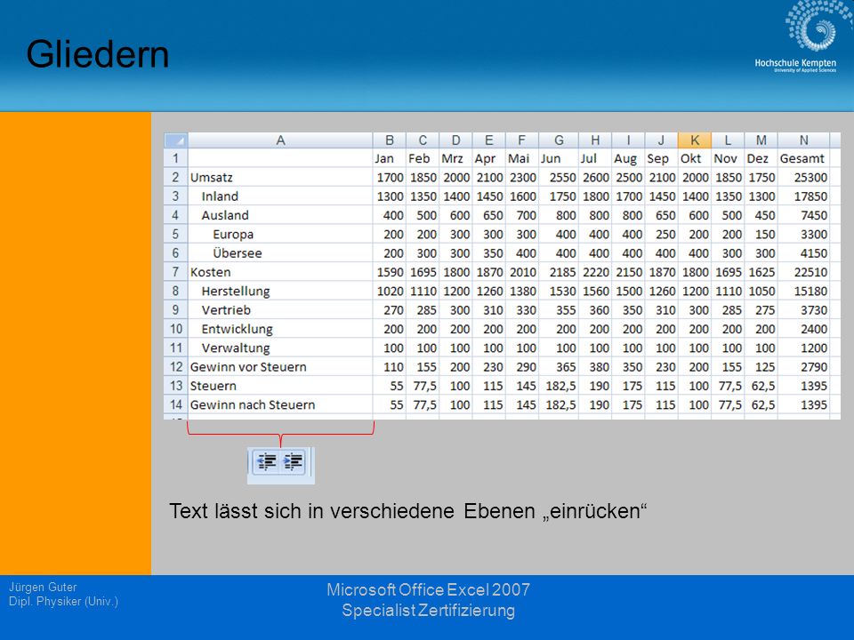 Microsoft Office Excel 2007 Specialist Zertifizierung