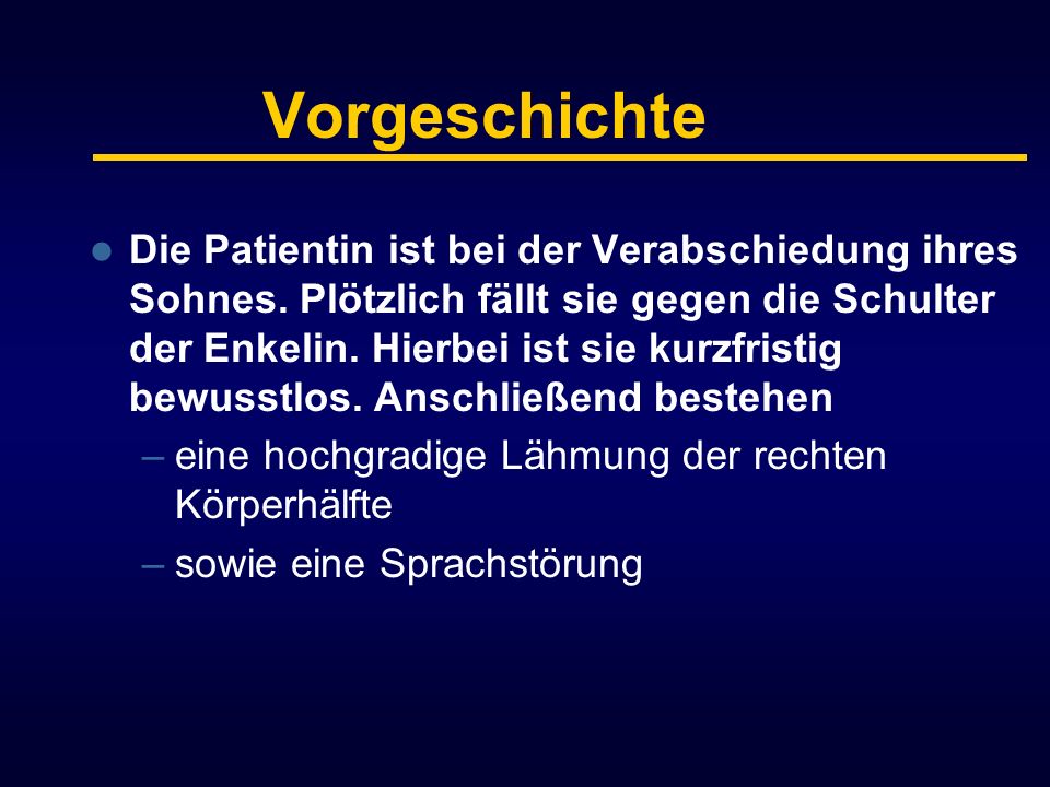 Vorgeschichte
