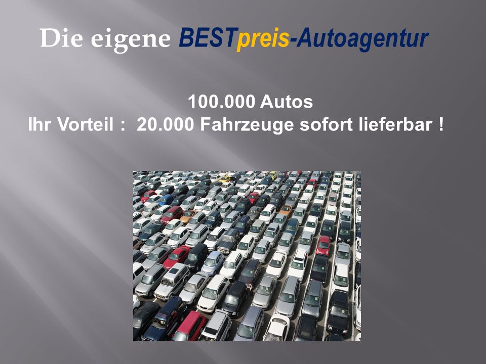 Die eigene BESTpreis-Autoagentur
