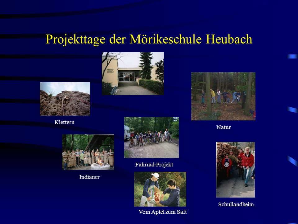 Projekttage der Mörikeschule Heubach
