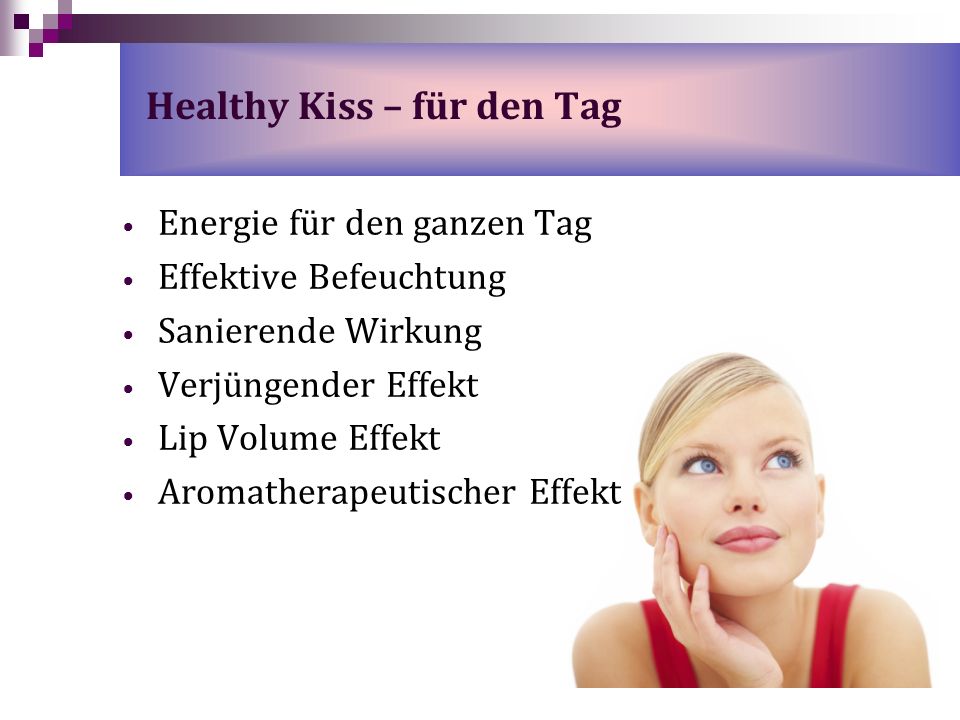 Healthy Kiss – für den Tag