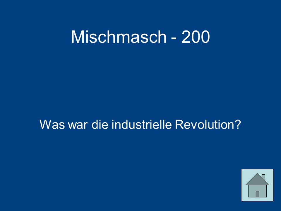 Was war die industrielle Revolution