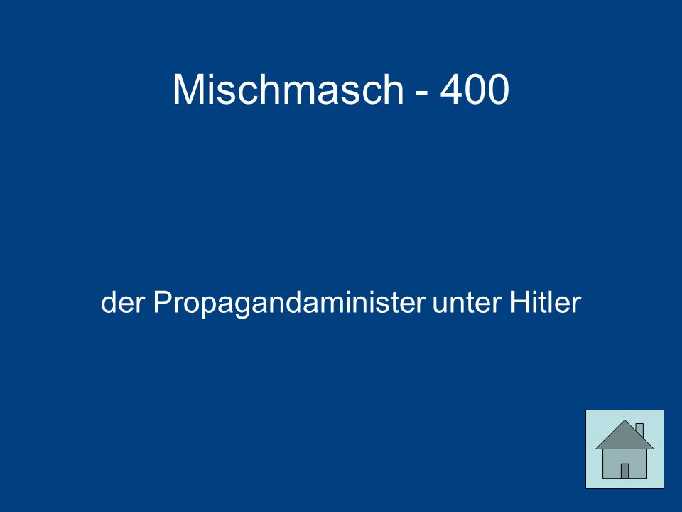 der Propagandaminister unter Hitler
