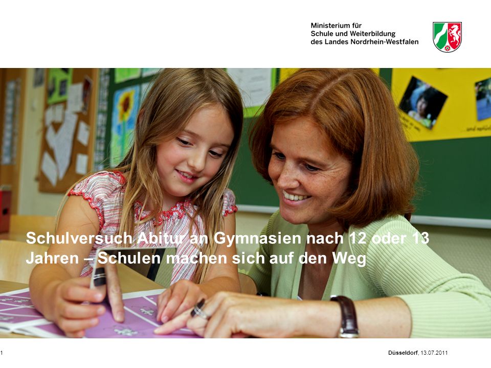 Schulversuch Abitur an Gymnasien nach 12 oder 13 Jahren – Schulen machen sich auf den Weg