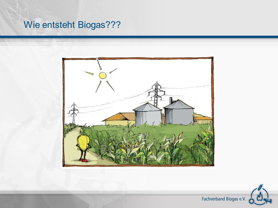 Wie entsteht Biogas