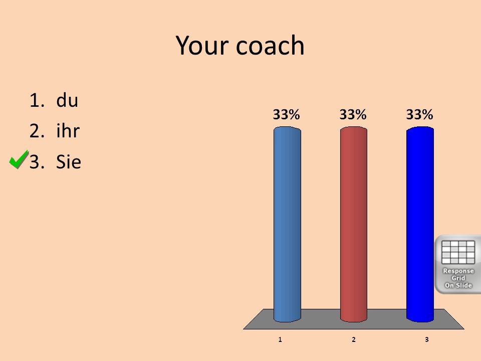 Your coach du ihr Sie