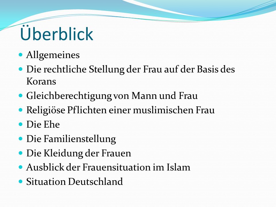Überblick Allgemeines