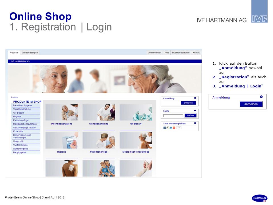 Online Shop 1. Registration | Login
