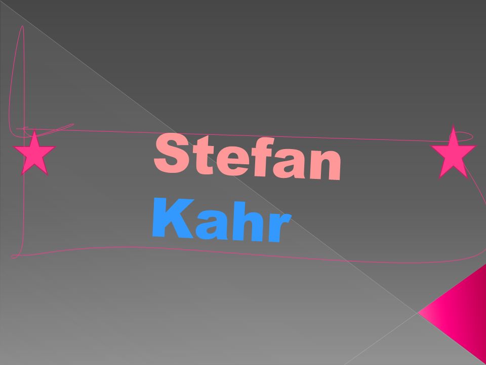 Stefan Kahr