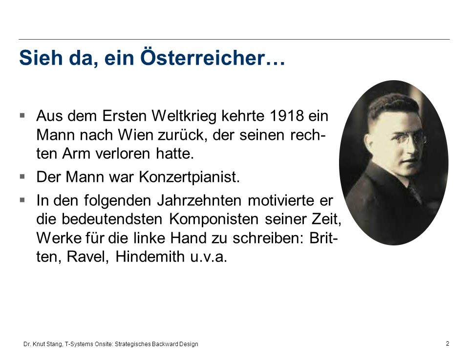 Sieh da, ein Österreicher…