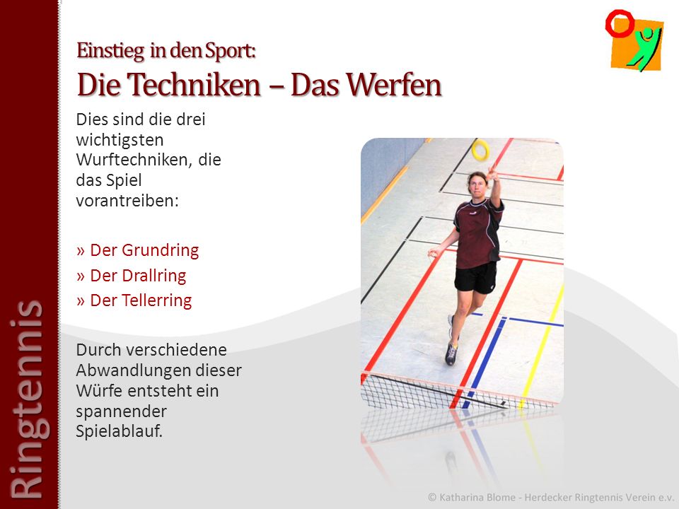 Einstieg in den Sport: Die Techniken – Das Werfen