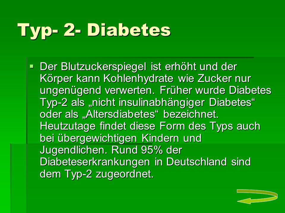 Typ- 2- Diabetes