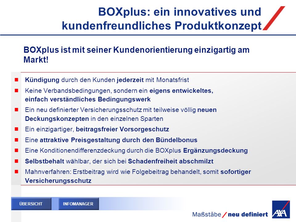 BOXplus: ein innovatives und kundenfreundliches Produktkonzept
