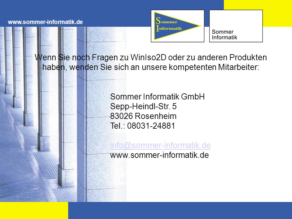 Sommer Informatik GmbH Sepp-Heindl-Str Rosenheim