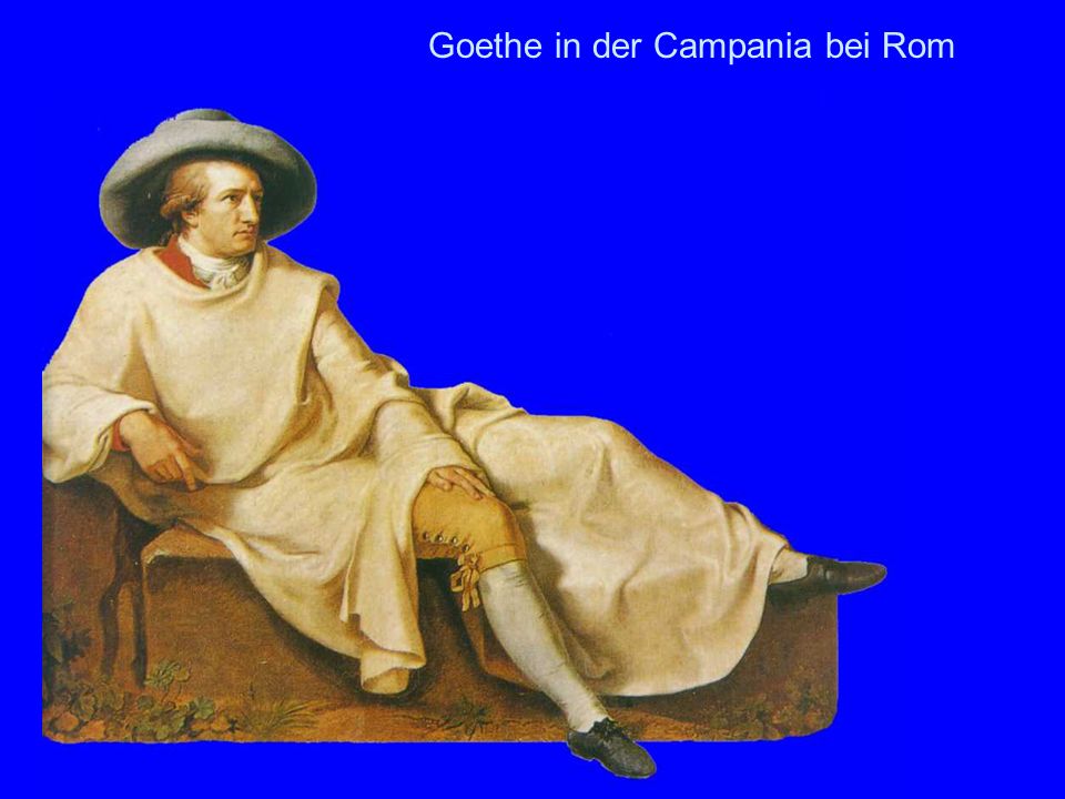 Goethe in der Campania Goethe in der Campania bei Rom