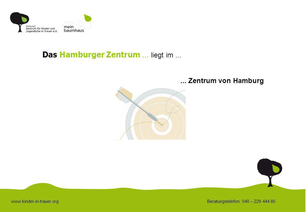 Das Hamburger Zentrum … liegt im ...