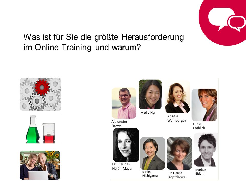 Was ist für Sie die größte Herausforderung im Online-Training und warum