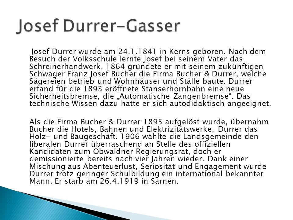 Josef Durrer-Gasser