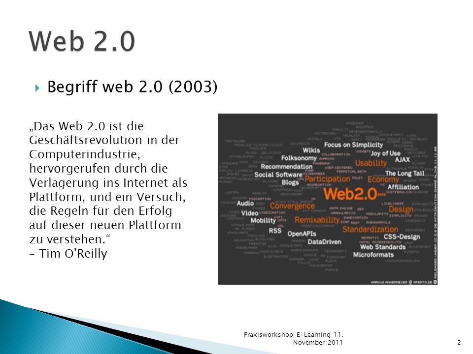 Web 2.0 Begriff web 2.0 (2003)