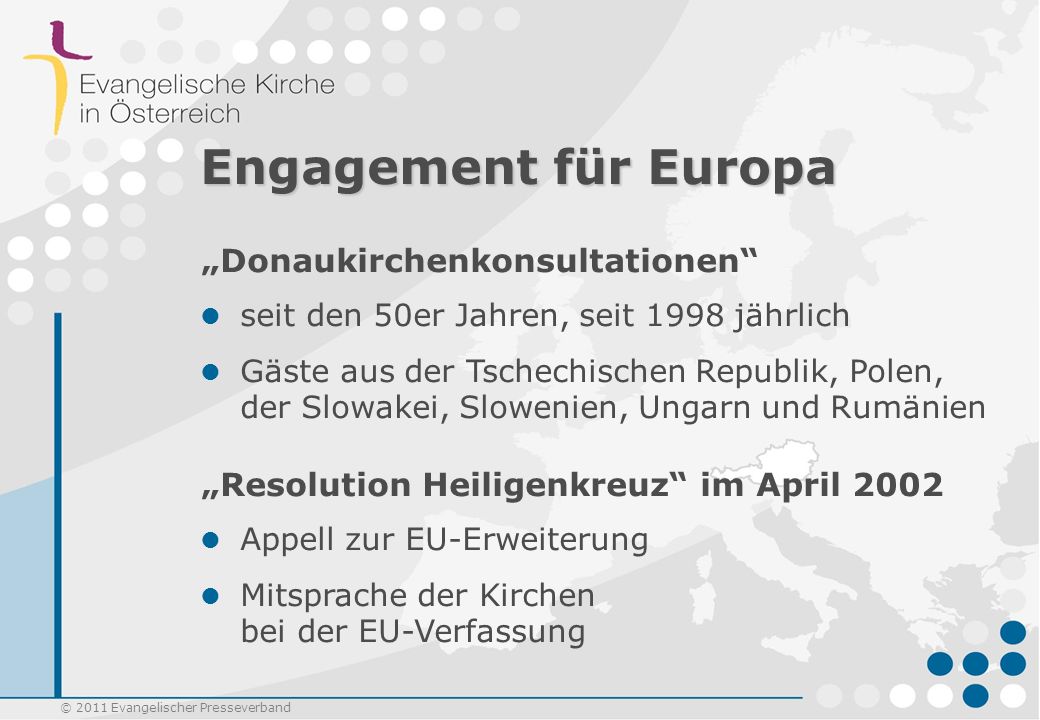 Engagement für Europa „Donaukirchenkonsultationen