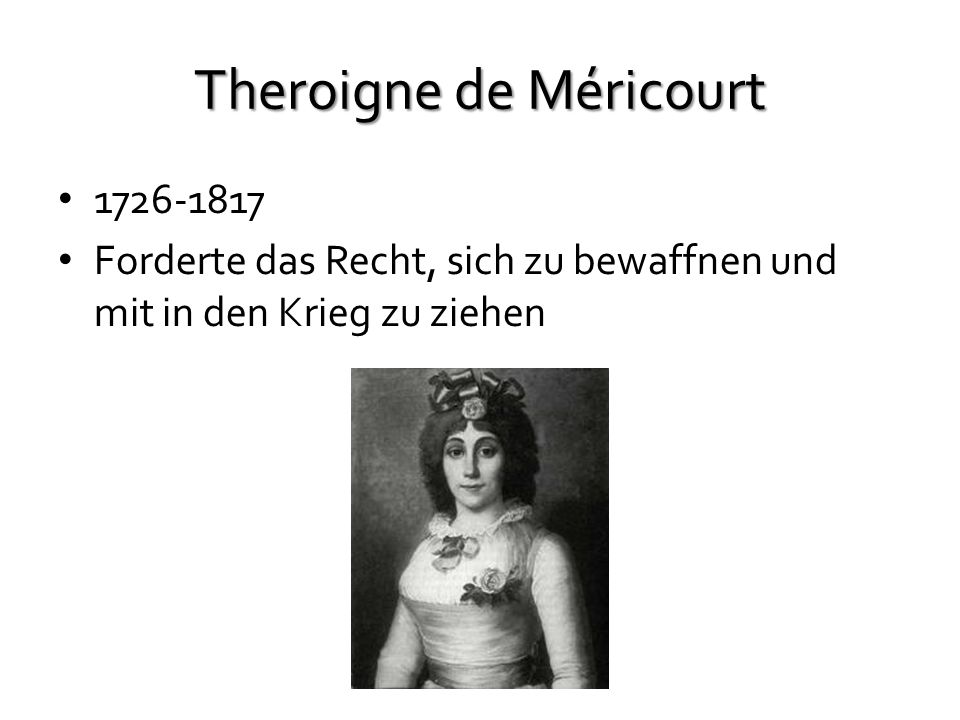 Theroigne de Méricourt