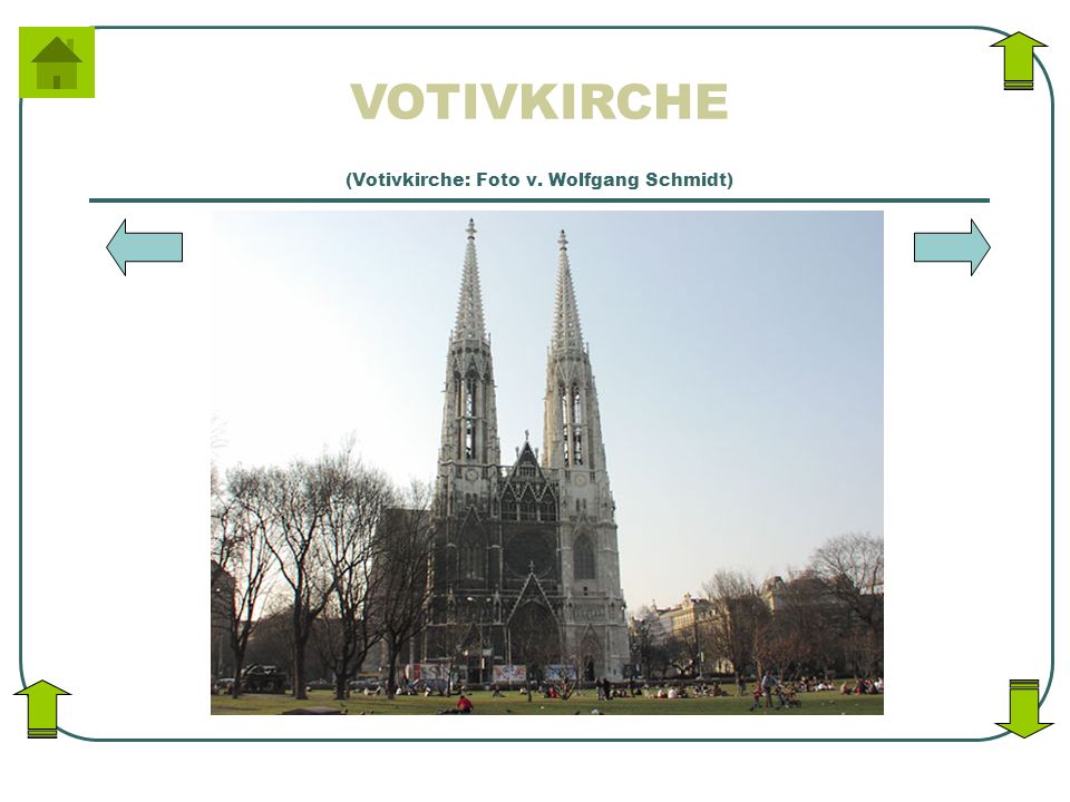 (Votivkirche: Foto v. Wolfgang Schmidt)