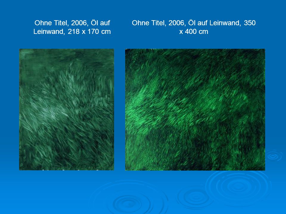 Ohne Titel, 2006, Öl auf Leinwand, 218 x 170 cm