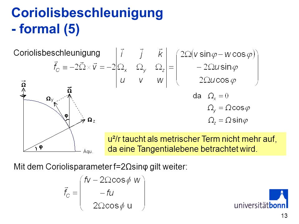 Coriolisbeschleunigung - formal (5)