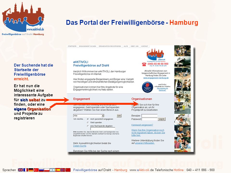 Das Portal der Freiwilligenbörse - Hamburg