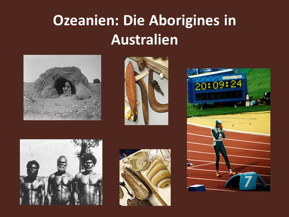 Ozeanien: Die Aborigines in Australien