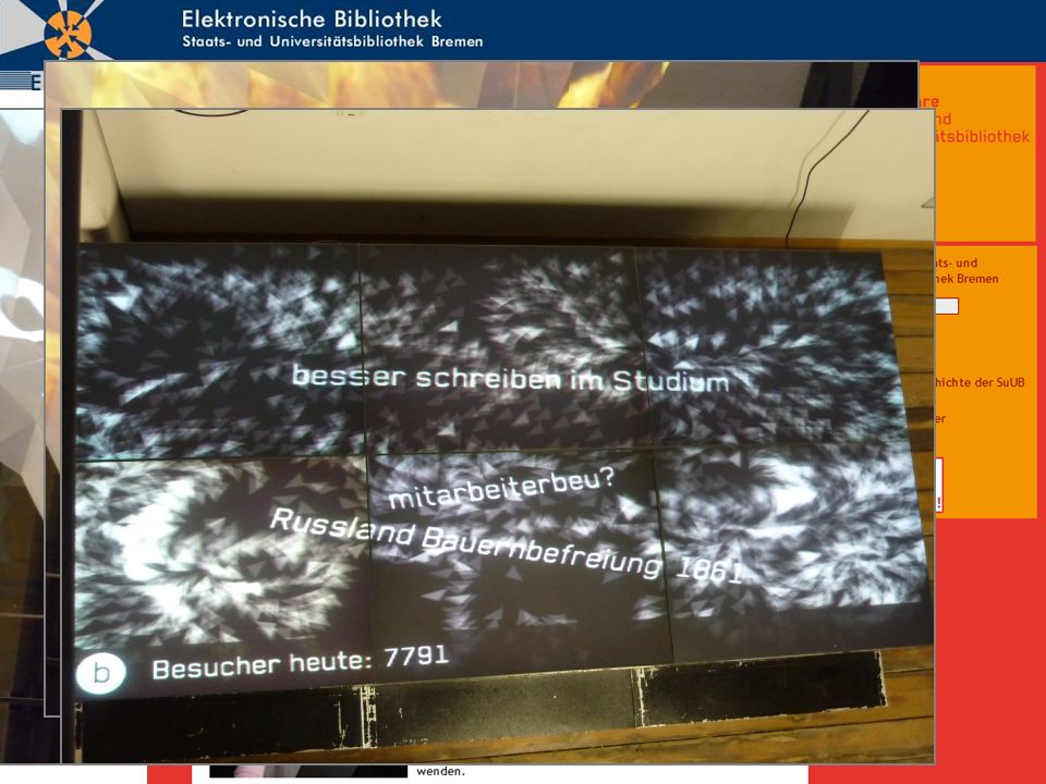 // 350 Jahre SuUB Bremen / Wandern im Wissen ( – )