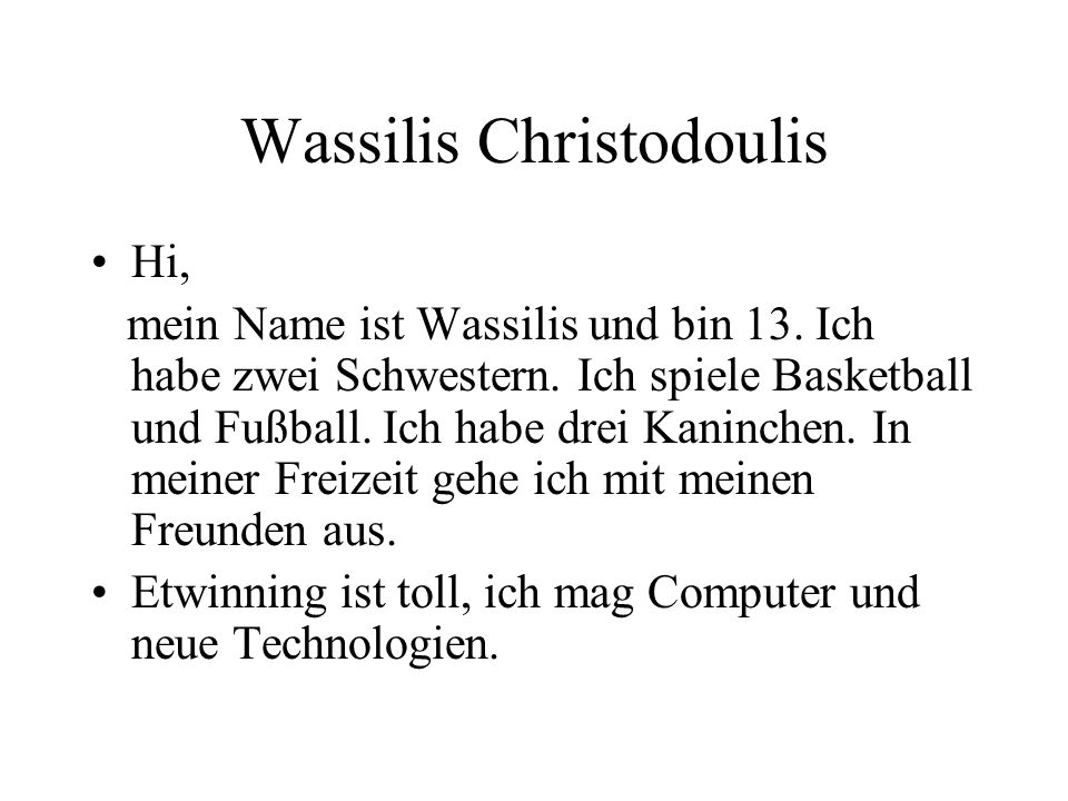 Wassilis Christodoulis