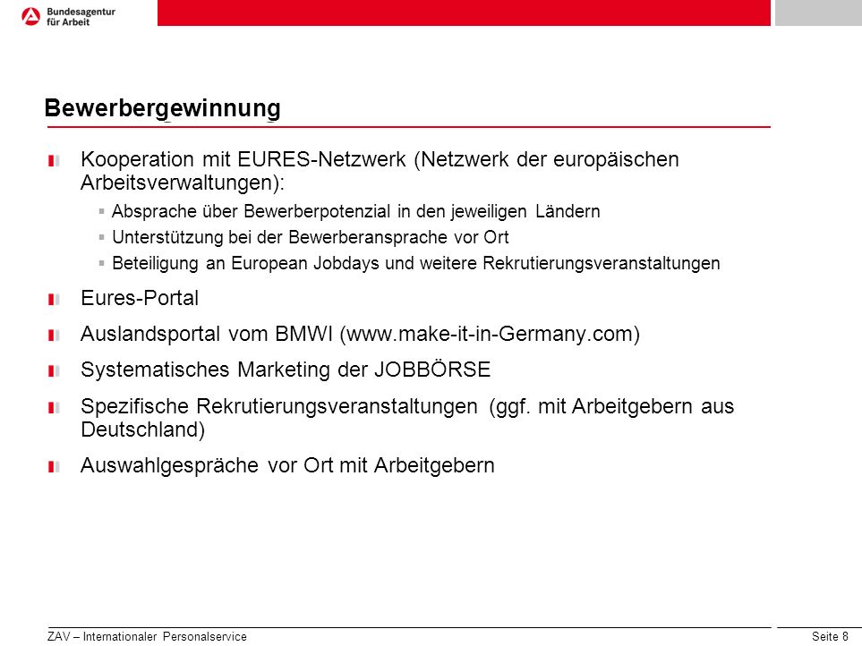 Wie die BA auf die Märkte von morgen reagiert ...