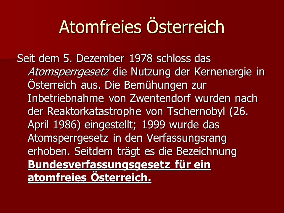 Atomfreies Österreich