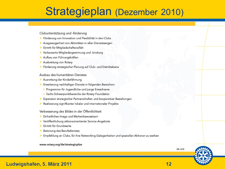 Strategieplan (Dezember 2010)