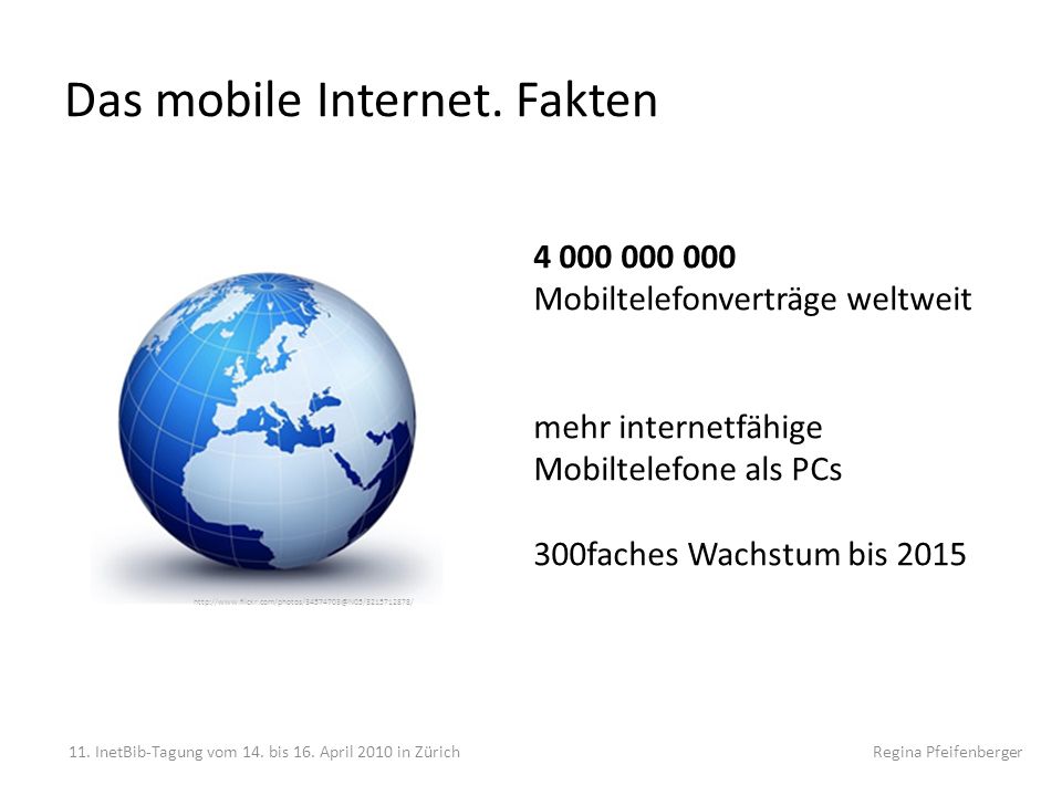 Das mobile Internet. Fakten