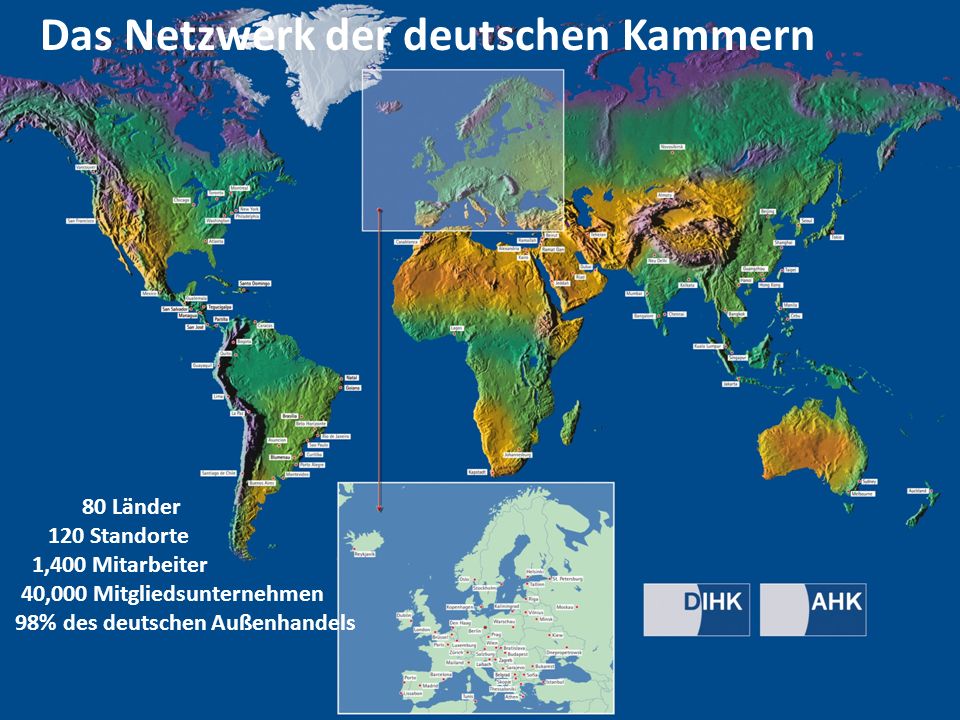 Das Netzwerk der deutschen Kammern